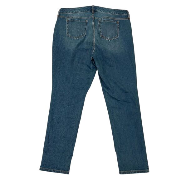 Torrid Jeans Womens 16 Blue Boyfriend Straight Vintage Stretch Flawless Denim - Picture 5 of 12